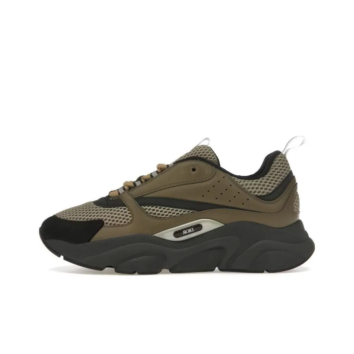 DIOR B22 Khaki Black Calfskin