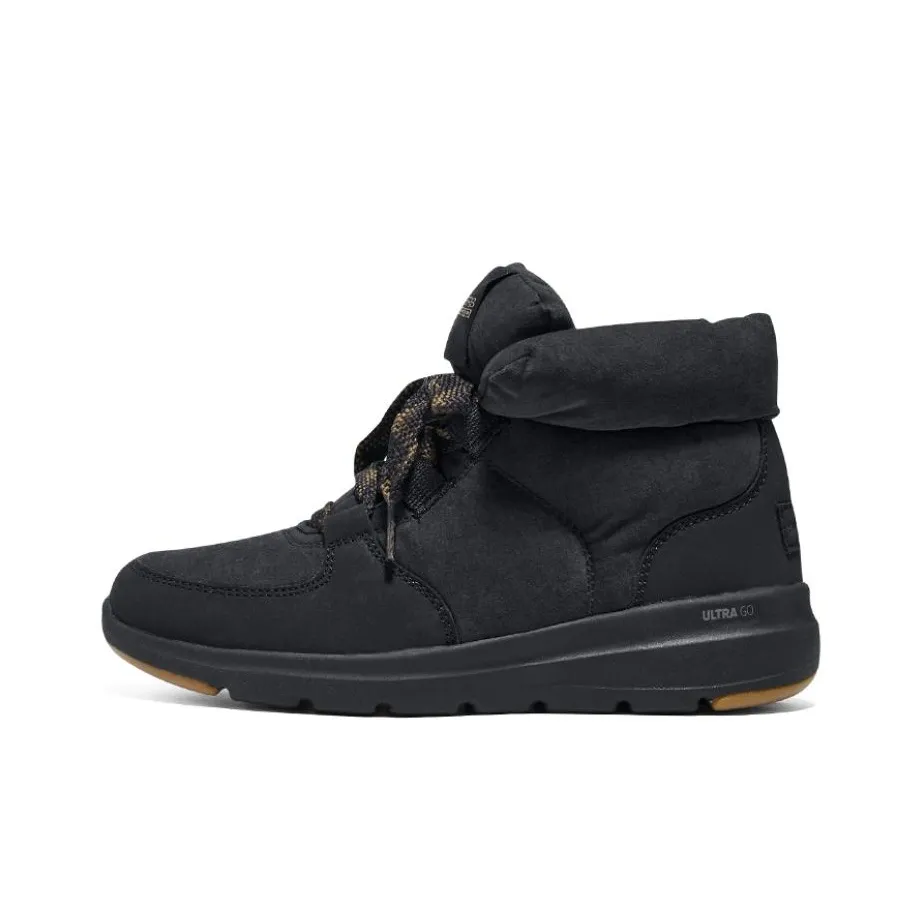 Skechers Glacial Ultra Trend Up Ankle Boots 'Black' Women's