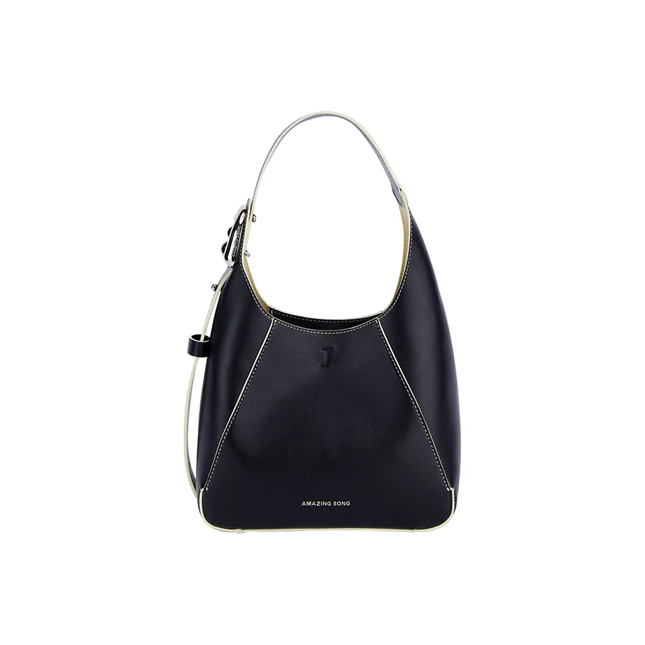 AMAZING SONG Cow Leather One Shoulder Handbags Small Size Women's Multicolor