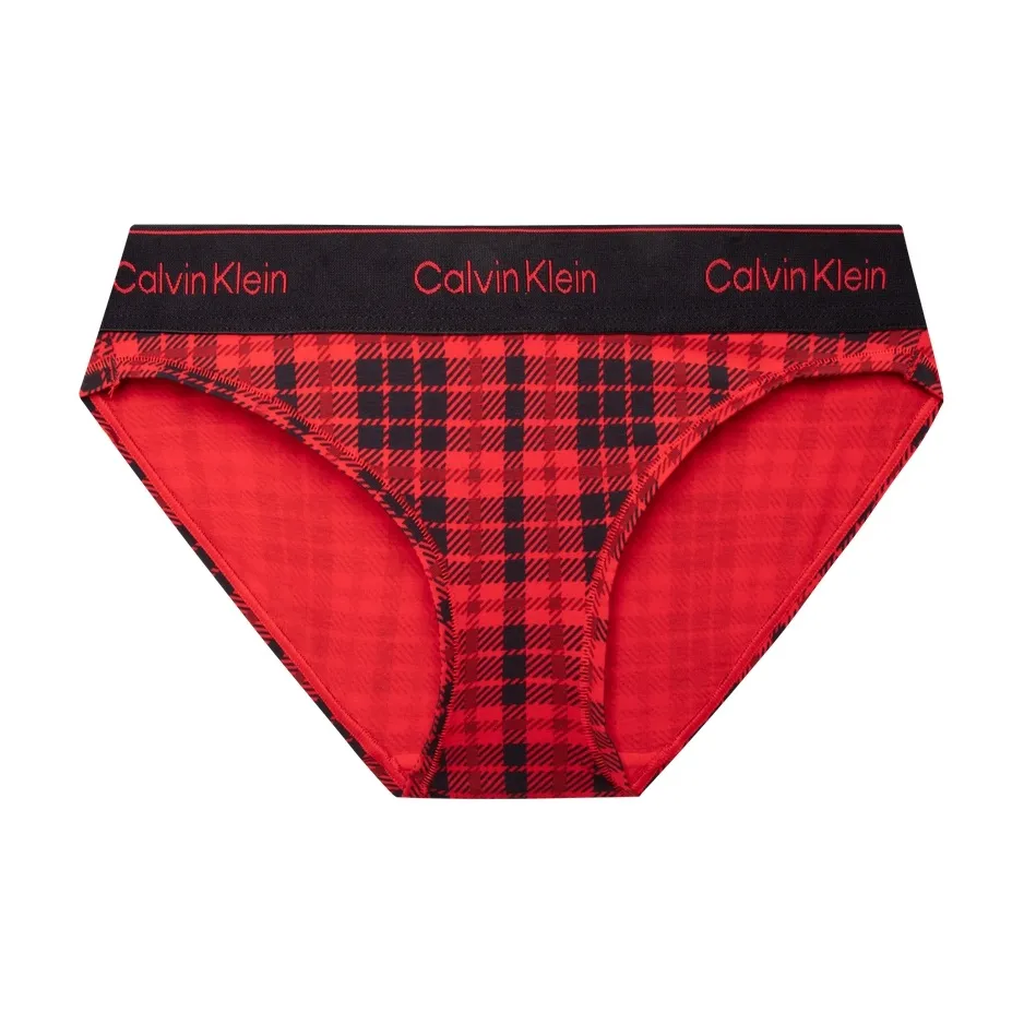 CALVIN KLEIN Underpants Women's Red Plaid