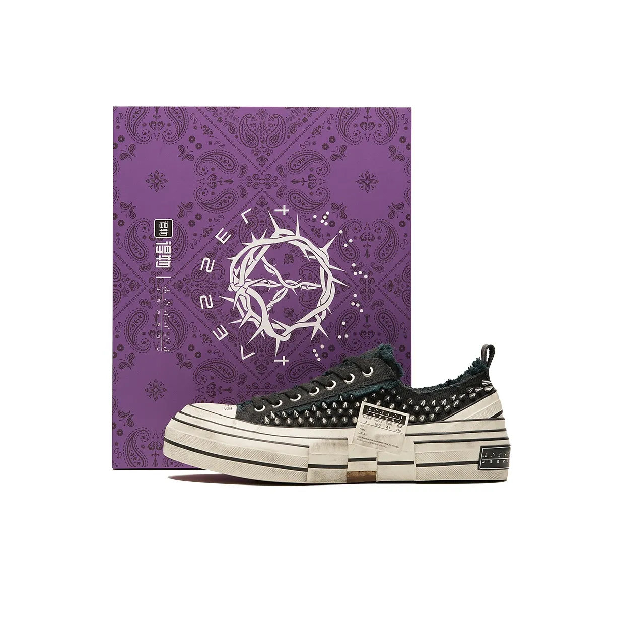 XVESSEL Low-Top Canvas Shoes Unisex XVESSEL Низкие кеды унисекс