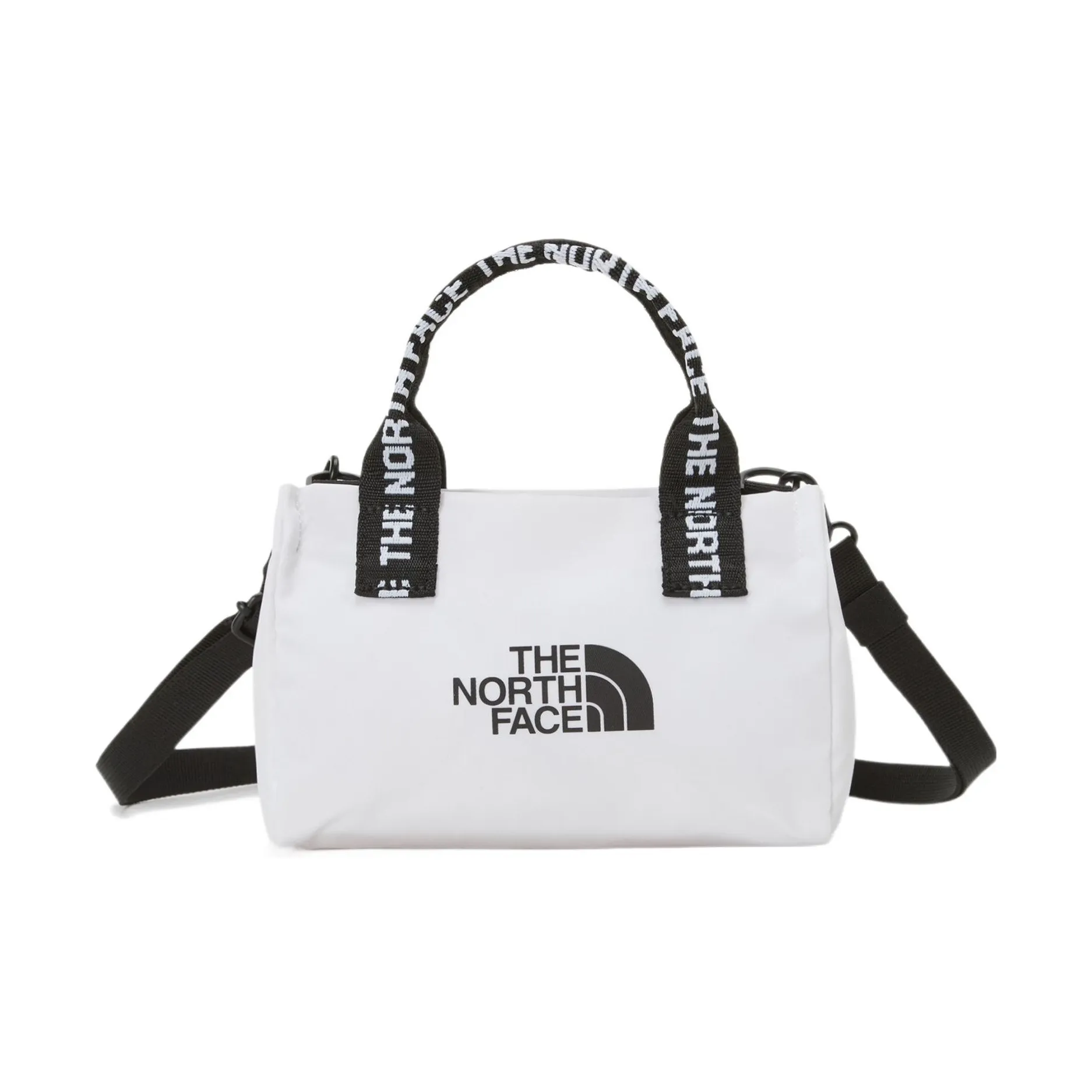 Recuperation Heavy Canvas Tote Bag Nylon Handbag Shoulder Bag Crossbody Bag Mini Unisex White
