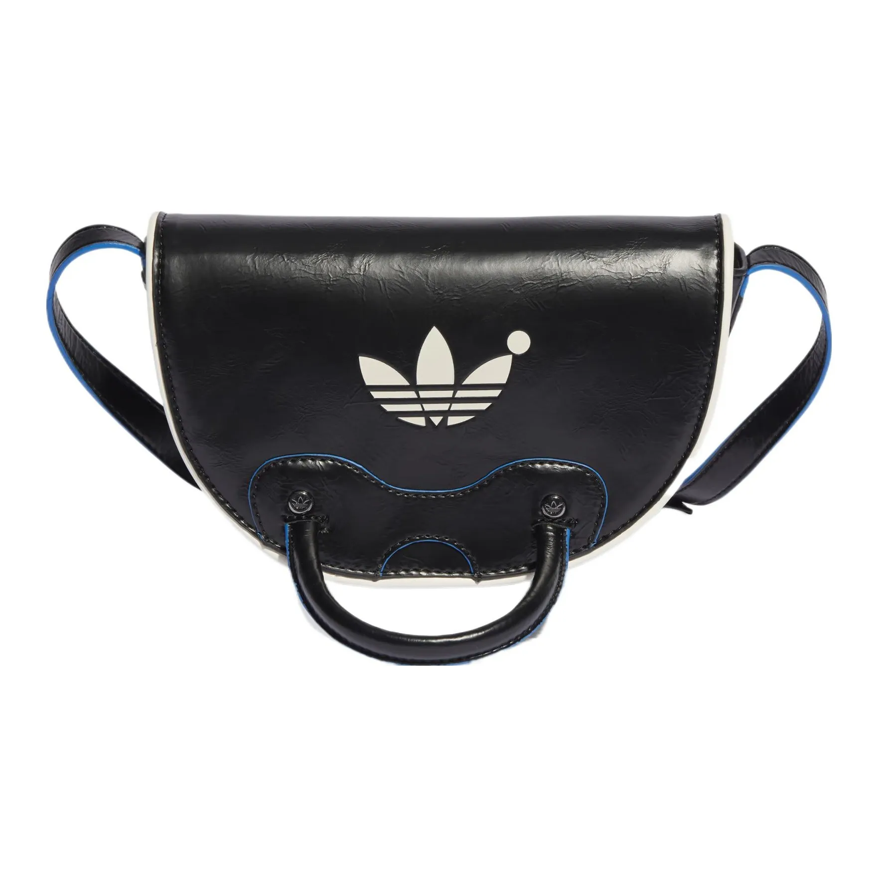 Adidas Polyurethane Shoulder Bag, Crossbody Bag Regular Unisex Black
