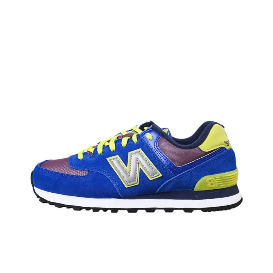 New Balance 574 'Blue Yellow' Women's
