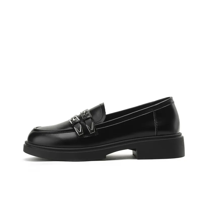 JOSINY Casual Single Shoes 3.8cm Women's Black