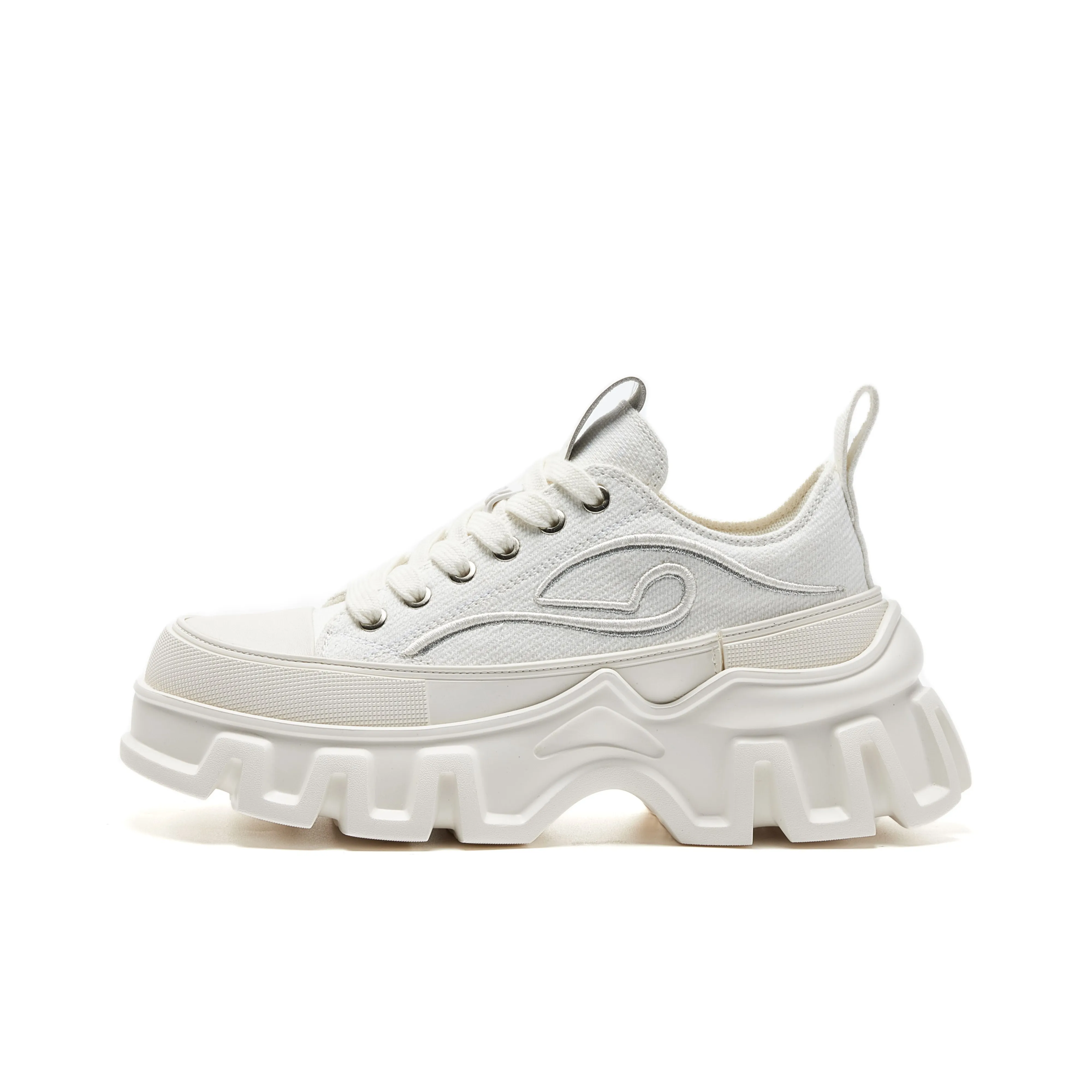 OGR Lull Collection 2.0 Low-Top Canvas Shoes Unisex White