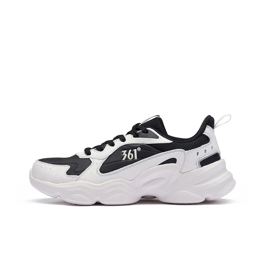 361° Cloud Устойчивый к истиранию Низкий Топ Зимний Утепленный Повседневный Мужской Черный Белый