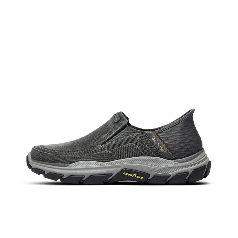 Skechers Slip Ins Men's Casual Shoes Men's Charcoal Gray