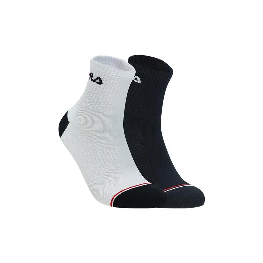 FILA Heritage Collection Mid Calf Socks Men's 2 Pack