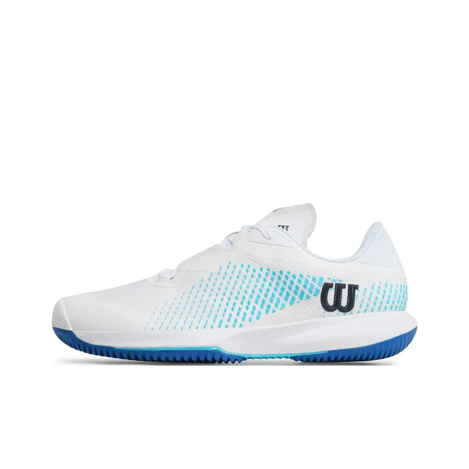 Wilson Kaos Swift Теннисные кроссовки Низкий топ Белый/Светло-серый/Синий Мужской