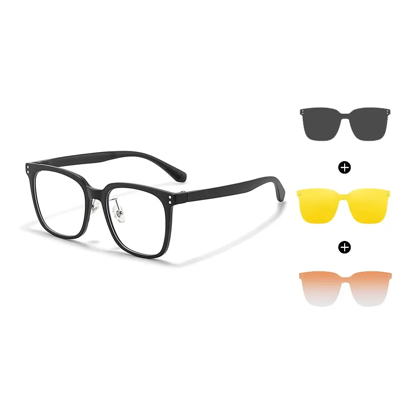 Sagawa TR Квадратные очки с защитой от синего света унисекс