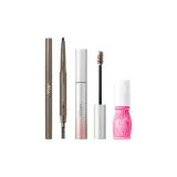 문 내추럴 Eyebrow Pencil 1# 그레이 + Eyebrow 염료 03 그레이 브라운 + Eyebrow 레인코트