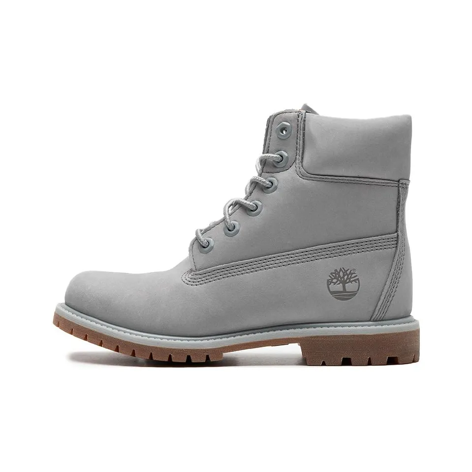 Timberland 50th Anniversary Edition 6 Inch Waterproof Boots 'Light Grey Nubuck' Women's