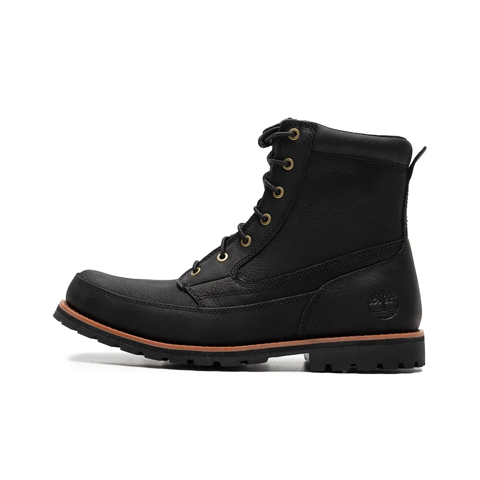 Timberland Attleboro 6 Inch Boot 'Black Full Grain'