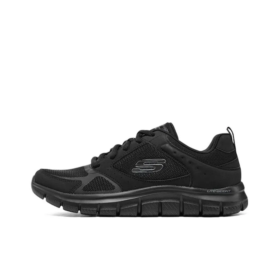 Skechers Skechers Track Cushioning Low Top Casual Running Shoes Women's Black