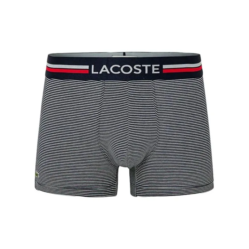 LACOSTE Collaboration Темно-синие полосы Мужские боксер-шорты