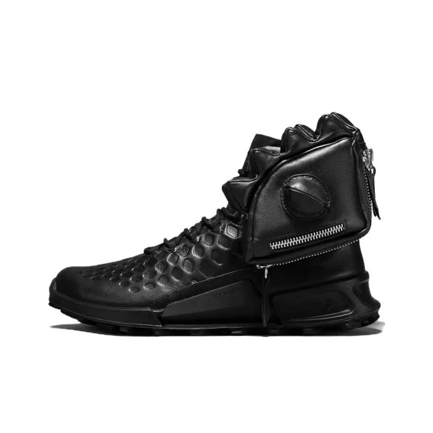 Ecco Casual Shoes Men's High top Black