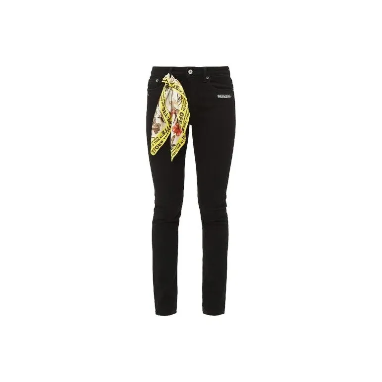OFF WHITE Jeans Women's Black