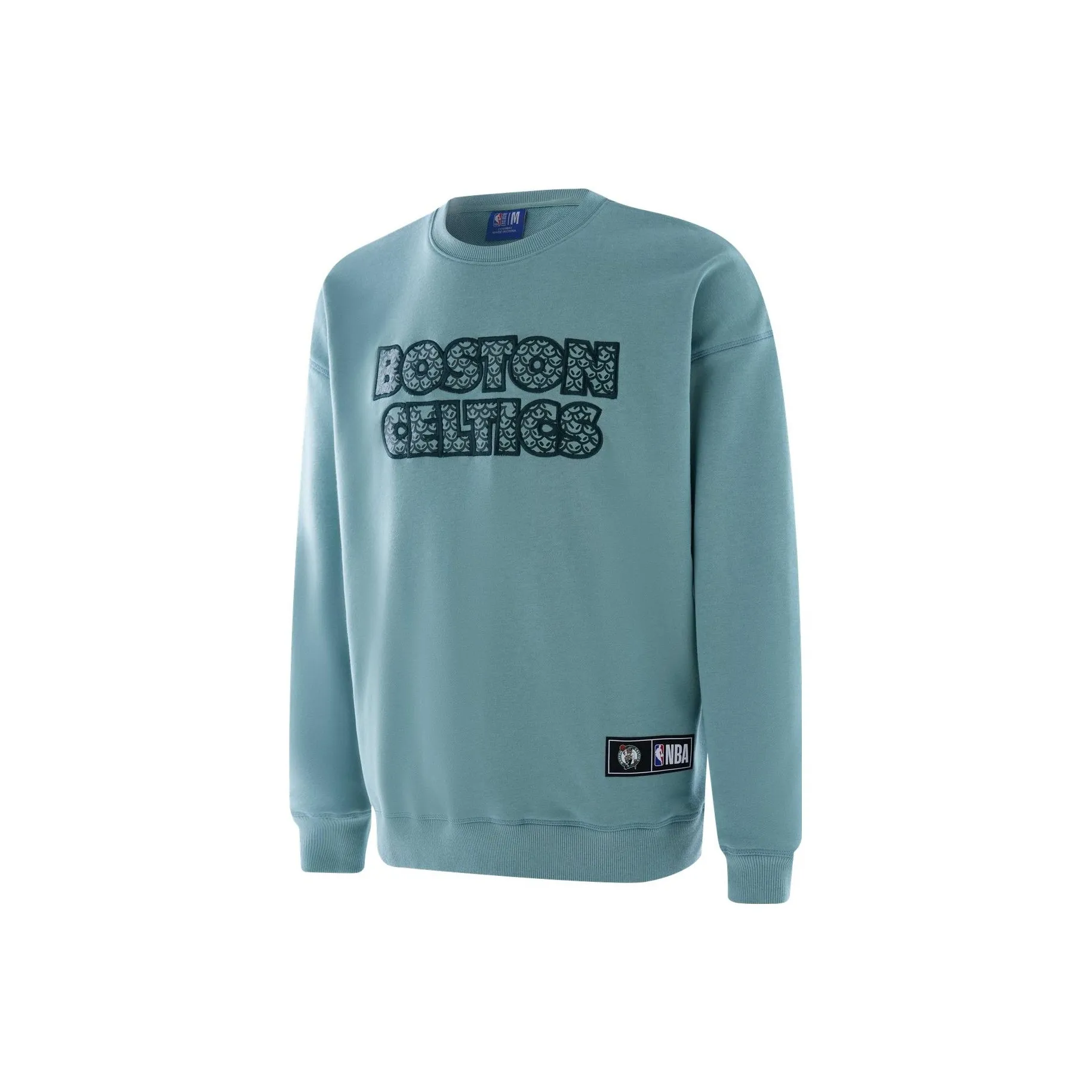 NBA Sweatshirt Unisex Spring Tea Green