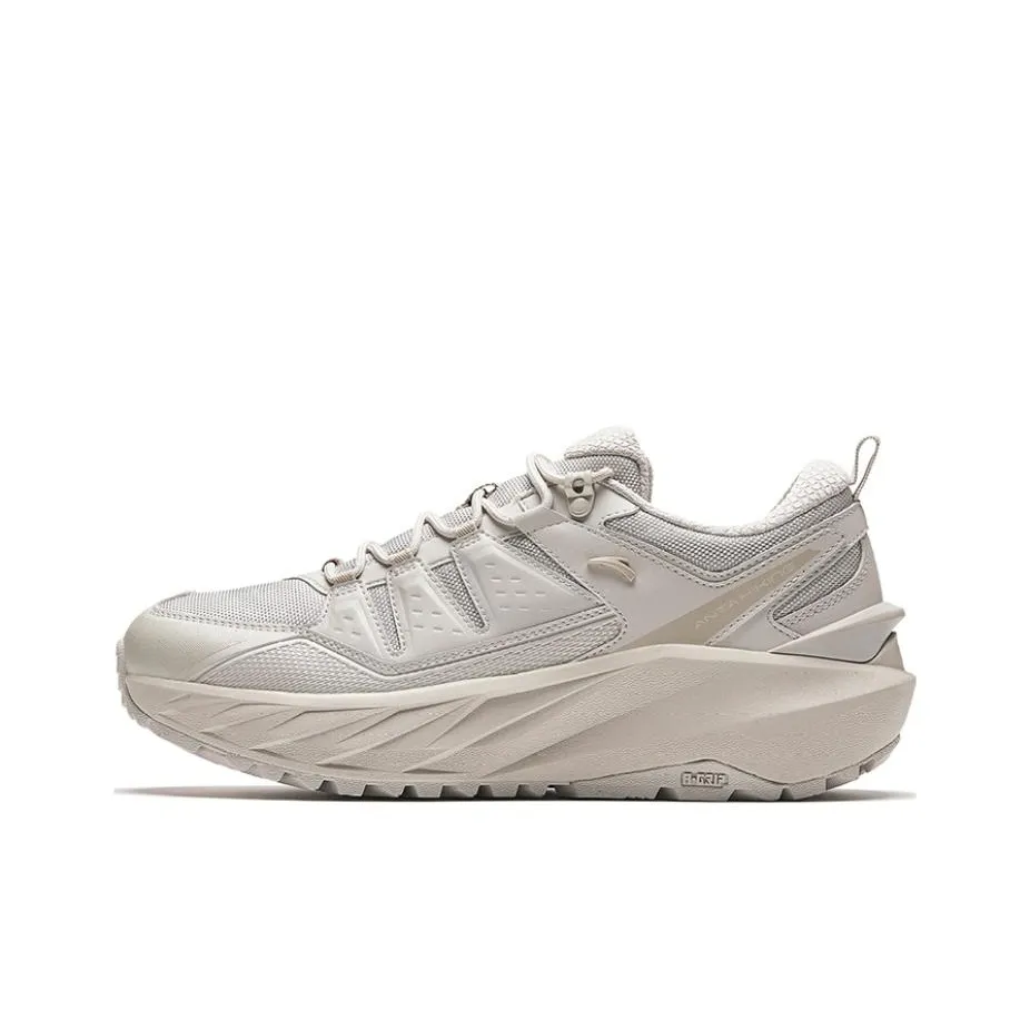 ANTA Running Shoes Men's Low Top White