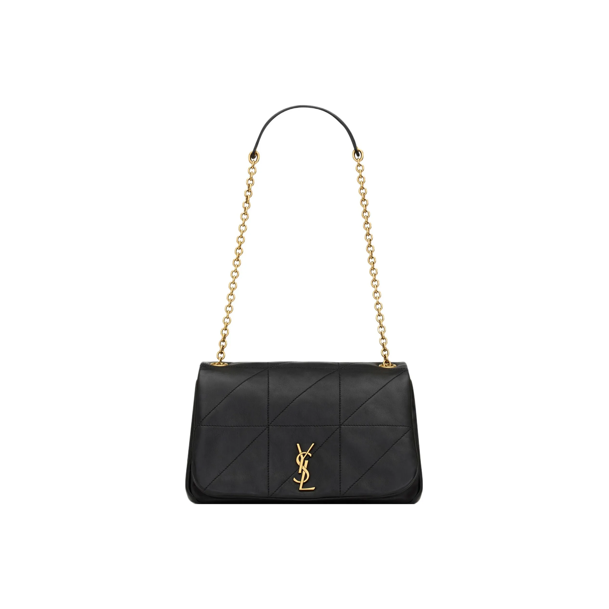 SAINT LAURENT Jamie Sheepskin Crossbody Bag, Shoulder Bag Women's Black