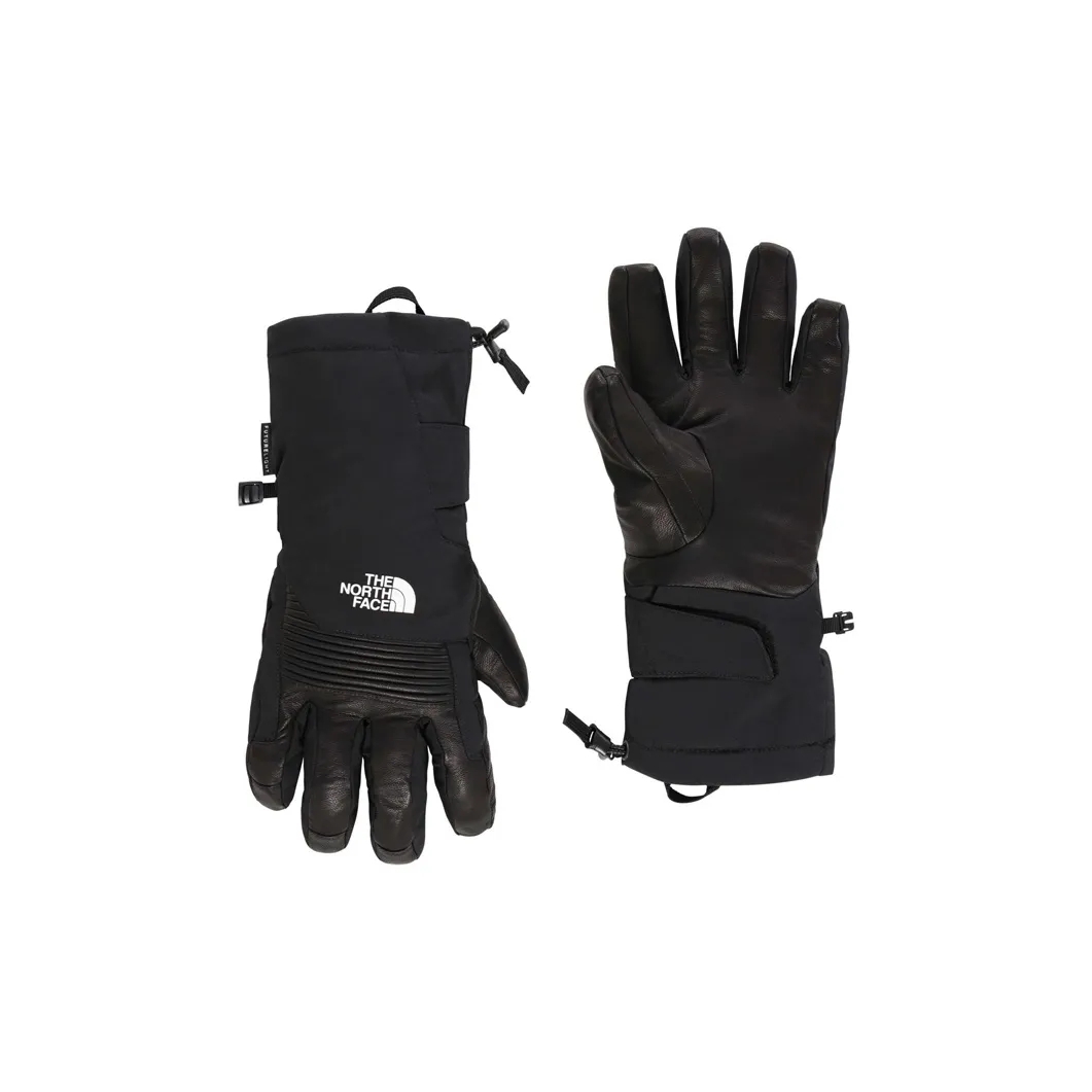 The North Face Натуральная кожа Перчатки Мужские Черные