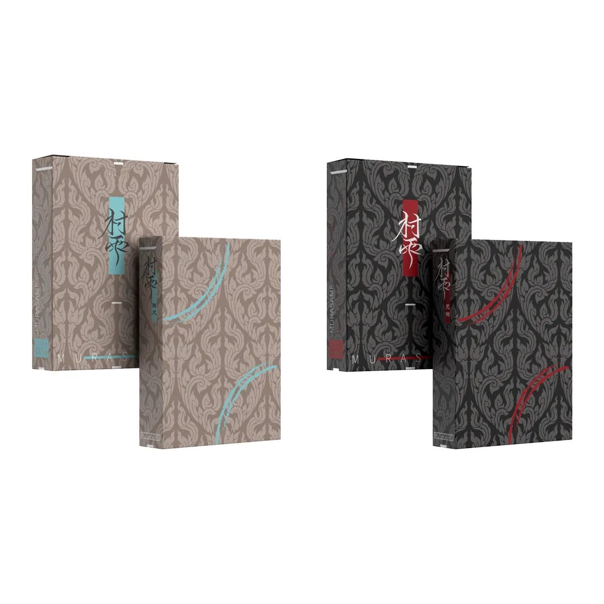 WohStudios Rain, Poker Cards, Town Scale Curses Standard Playing Cards