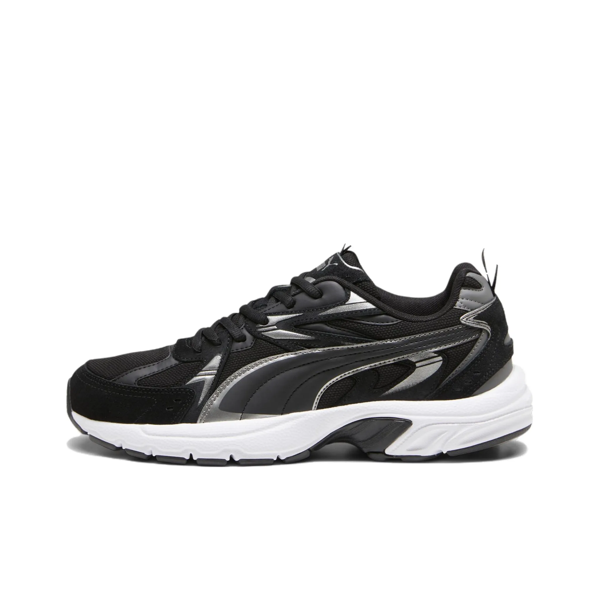 PUMA Milenio Амортизация и Дышащий Низкий Топ Casual Мужской Черный