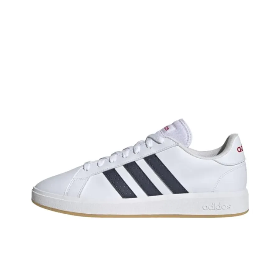 ADIDAS NEO Grand Court Base 2,0 Устойчивый к истиранию Дышащий Низкий Верх Casual Унисекс Белый Синий