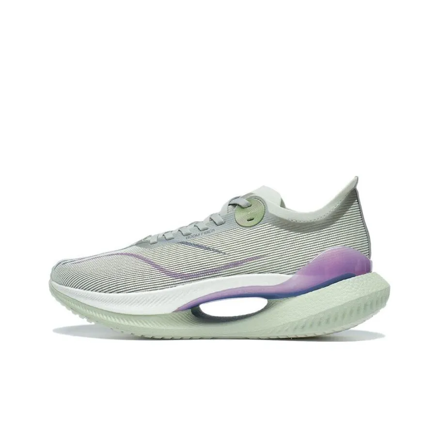 LiNing Jueying 2 Essential Cushioning Lightweight Low Top Marathon Running Shoes Men's Green
