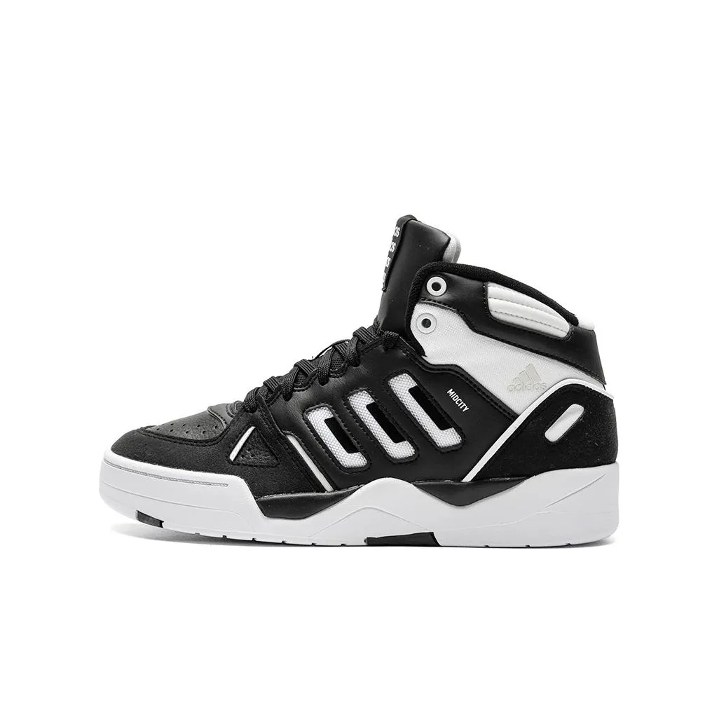 Adidas Midcity Mid Core Black Cloud White Crystal White