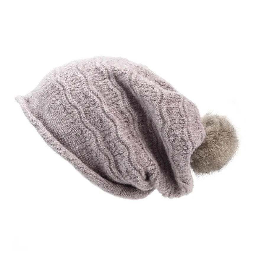 MARJAKURKI 100% шерсть Свободная шапка‑бини AUTUMN Song Женские