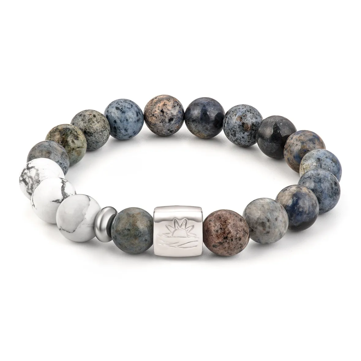 SIMPLE JOYS Белый Бирюзовый Браслеты Унисекс