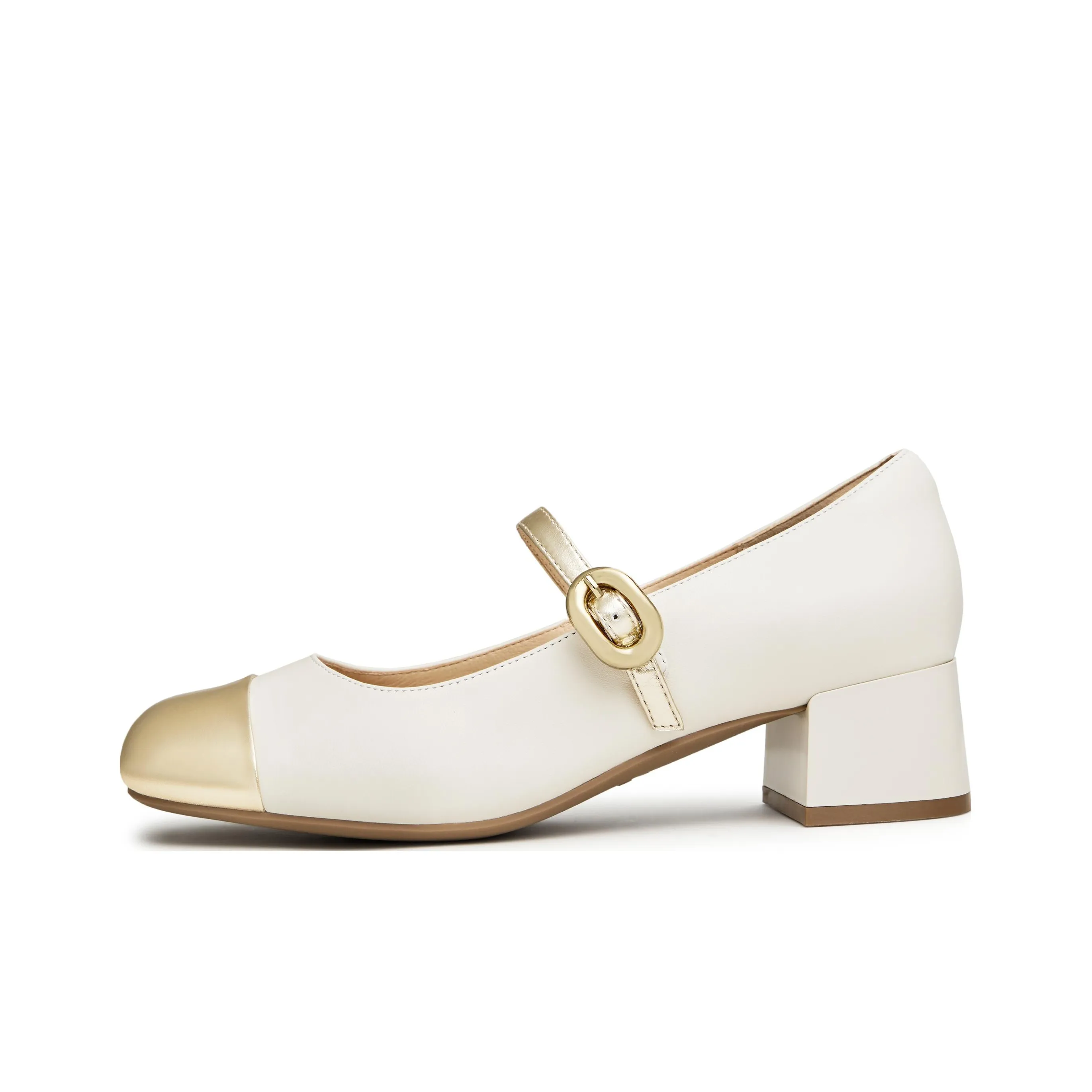 teenmix Shufulei Мягкая подошва Балетки Свет Танцевальная обувь Грубый каблук Туфли Мэри Джейн 4CM Женские