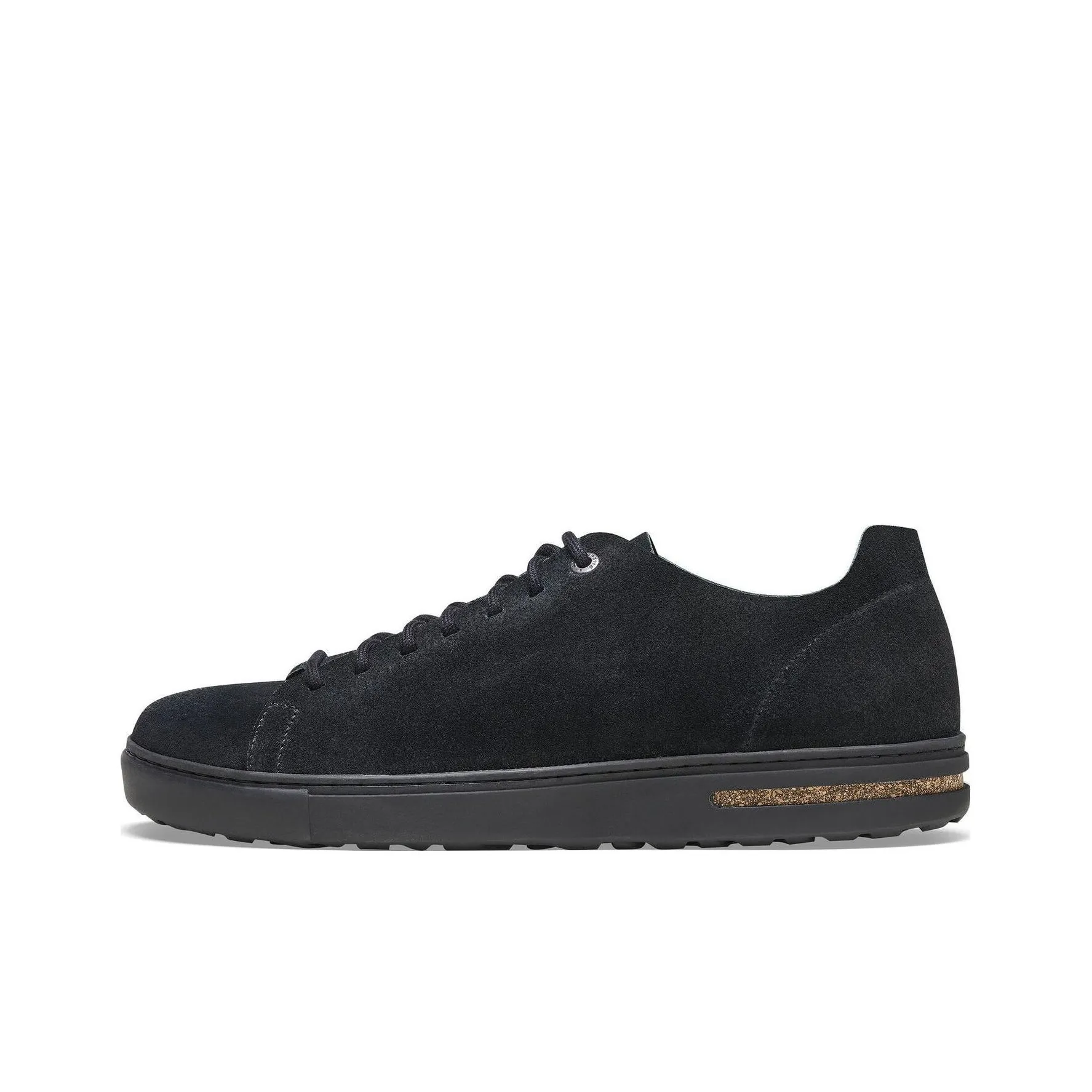 Birkenstock Low Top Skateboard Shoes Unisex Black Narrow Fit