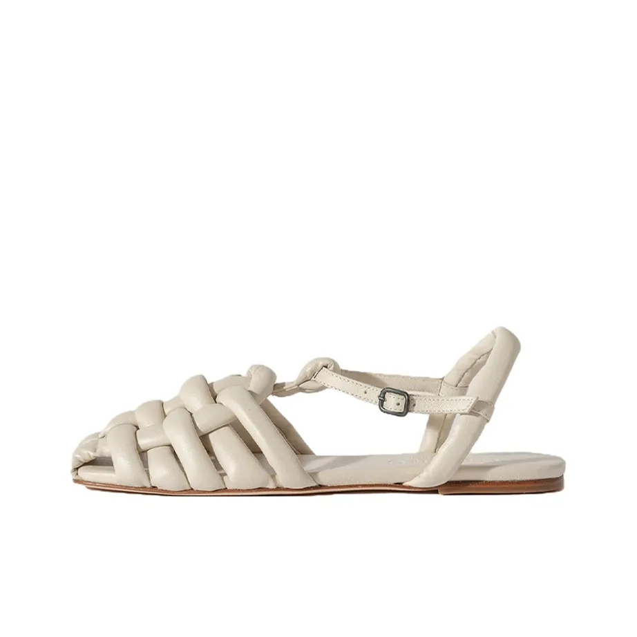 Hereu Cabersa Woven Leather Slippers