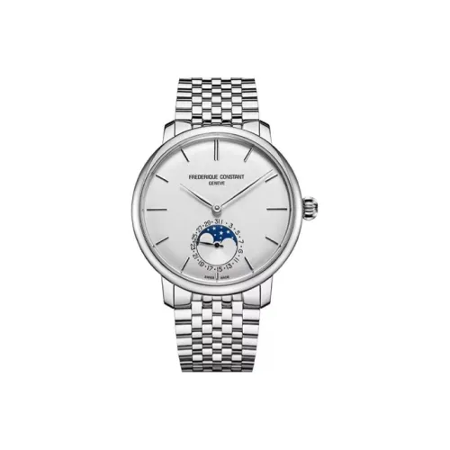 Frederique Constant Автоматический Механический Movement Мужские Часы 42 мм Серебристый