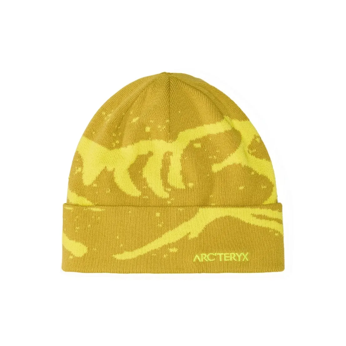 Arcteryx Переработанный полиэстер Шапки-бини Унисекс Желтый