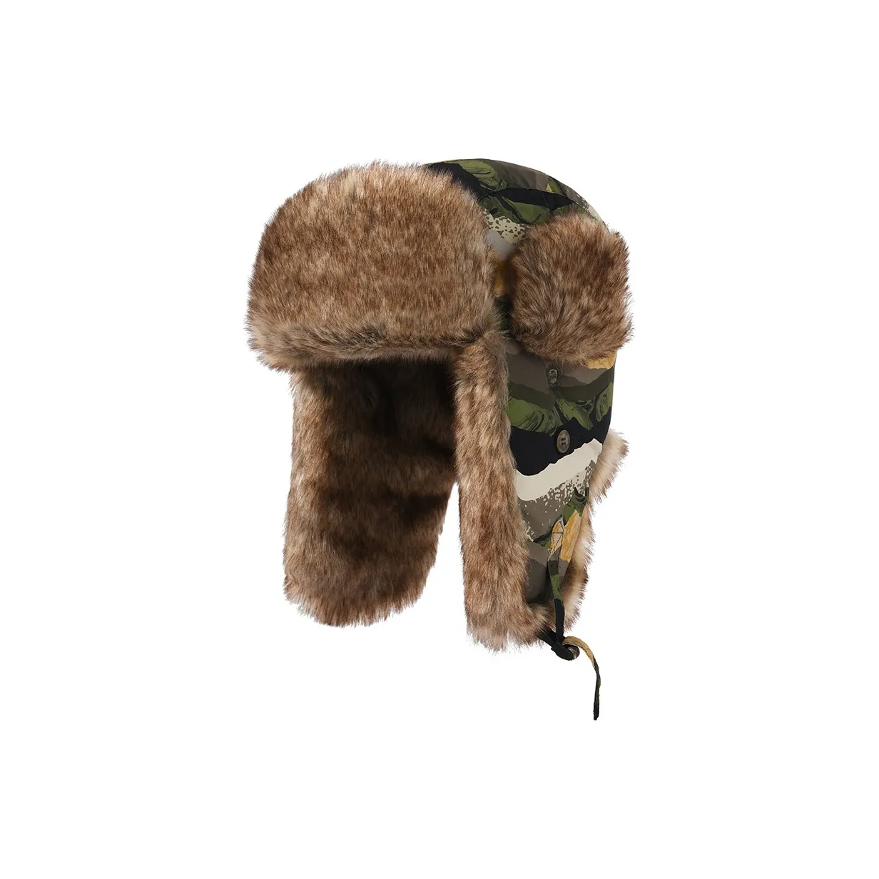 KENMONT Шапки-ушанки Мужской Камуфляж