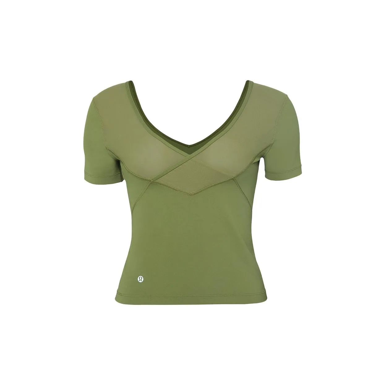 Lululemon Align Коллекция BRZG Женская Йога T-рубашка Зеленый Бронза