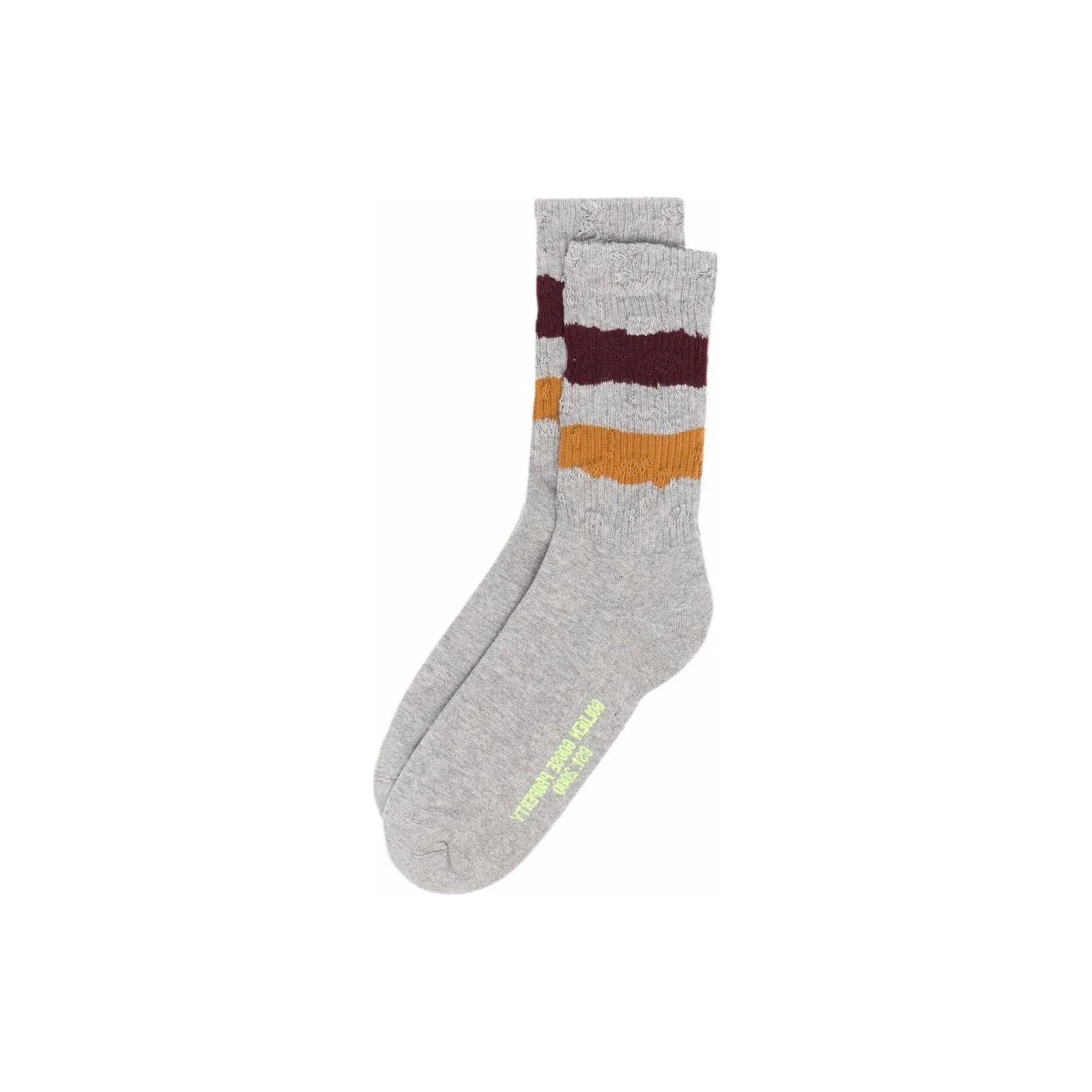 Golden Goose Deluxe Brand Striped Ribbed Socks