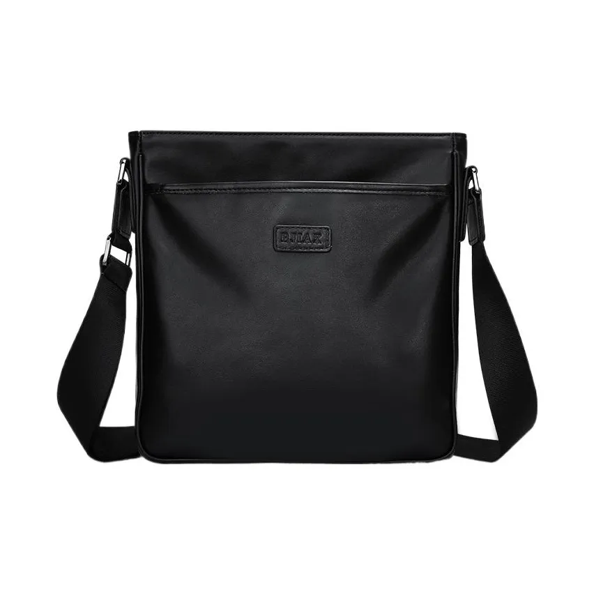 BJIAX Лицевая коровья кожа Натуральная кожа Сумка через плечо Рюкзак Сумка-сумка Сумка через плечо Мужская Черная