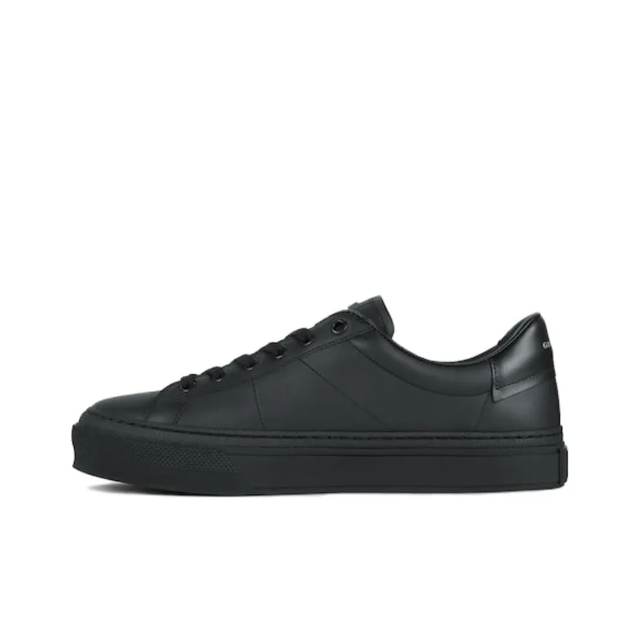 Givenchy City Low Top Skateboard Shoes Men's Black Blue
