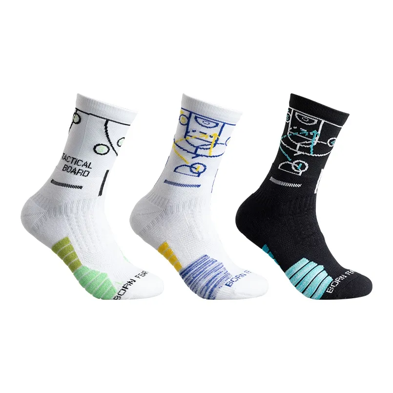 B&C.Room Mid Calf Socks Men's 3 Pack