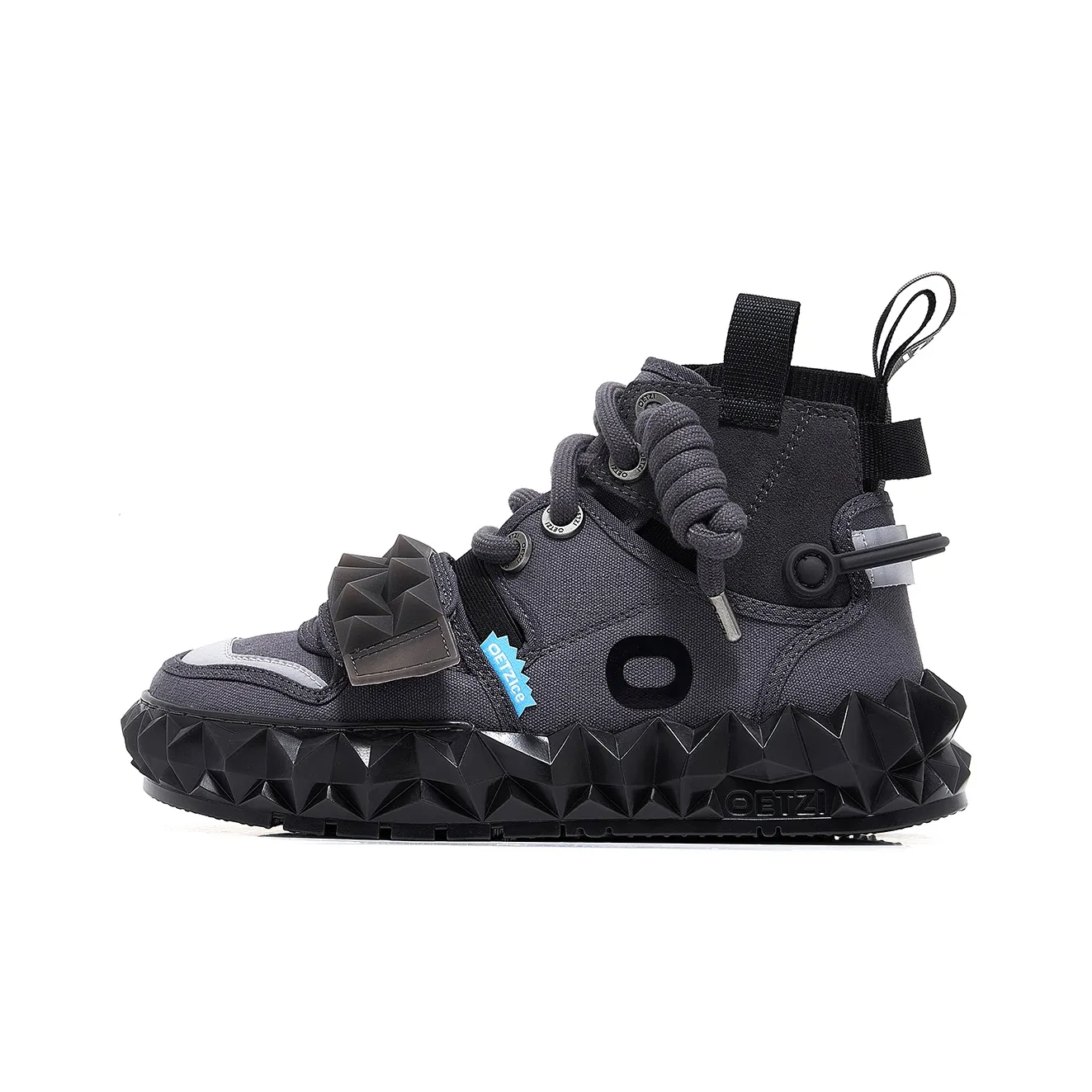 OETZI Ice Mountain Series 1 Wear Resistant Low Top Skateboard Shoes Unisex Brown