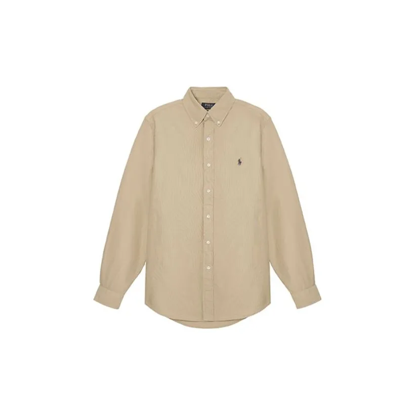Polo Ralph Lauren Shirts Men Khaki