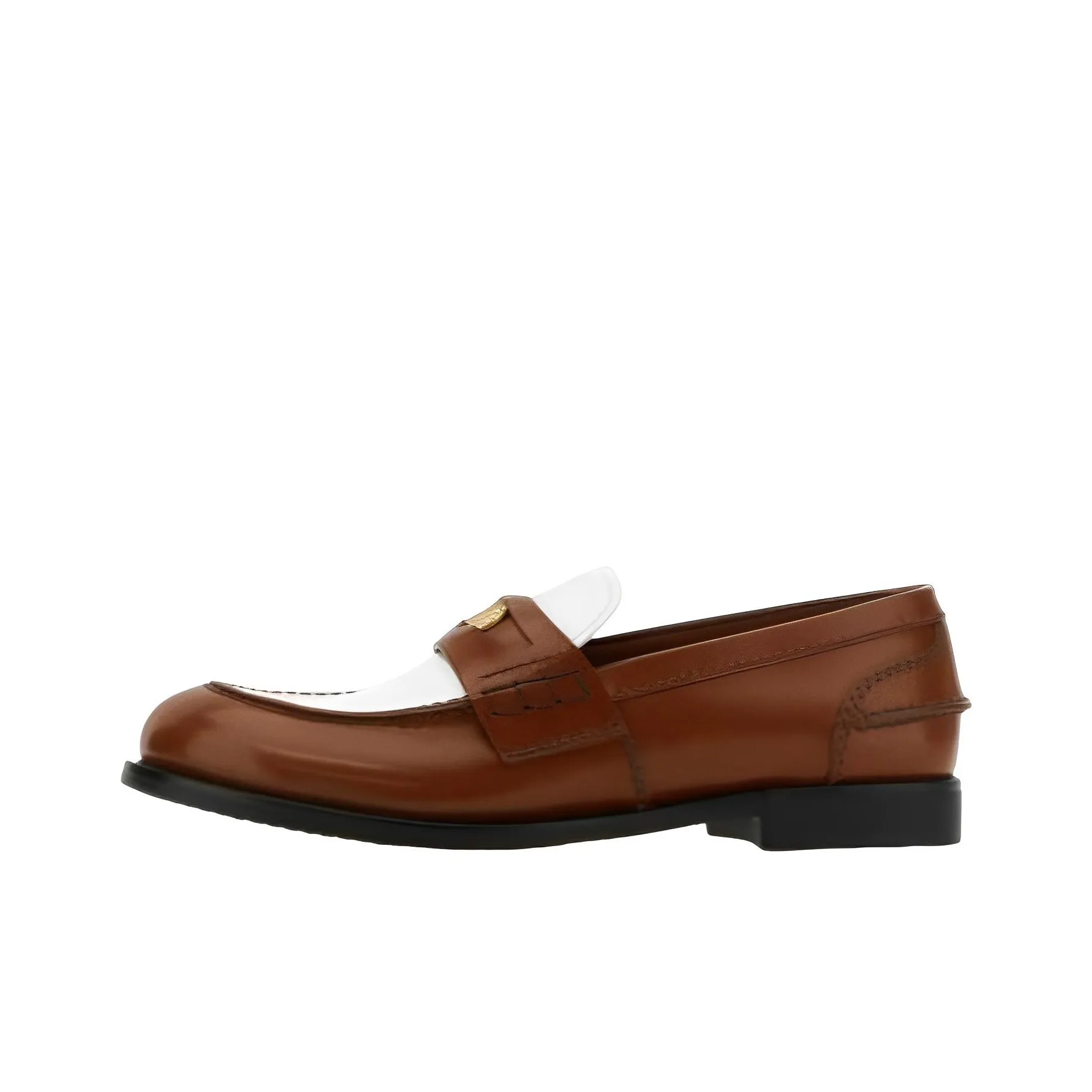 MIU MIU Penny Loafers 2cm Women's Brown