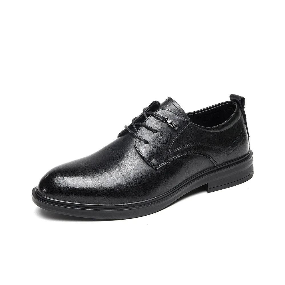 PLO CART Dress Shoes Men's Low Top Black/Brown