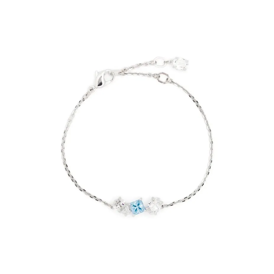 Кристалл Swarovski Браслеты Женские Серебряные