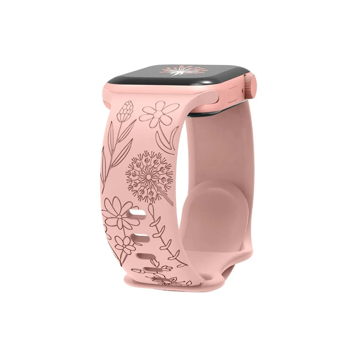 Zhongwo Ремешок Apple Совместимость Силиконовый Материал 49 мм